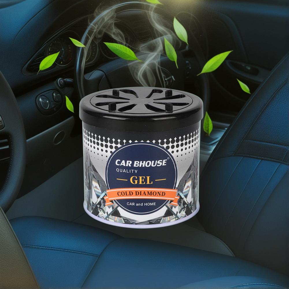 Car Air Freshener Solid Gel Cologne Lavender Lemon Auto Accessories Vanilla Good Smell Odor Eliminator Essential For Home Car