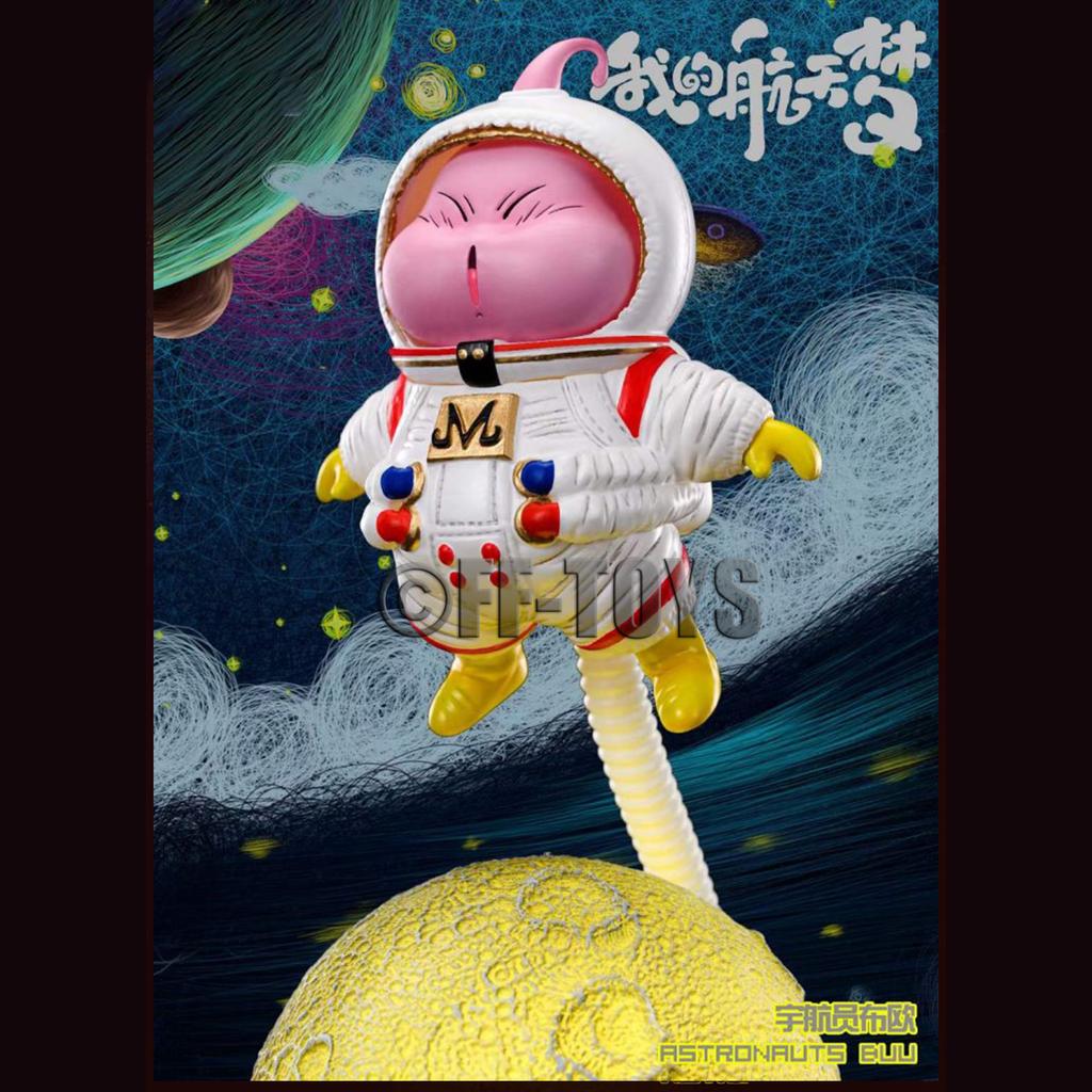 Drogan Boll Fat Buu Night Light Spacesuit Majin Buu Action Figure Collection Model Toy Room Decor Lamp Birthday Gifts