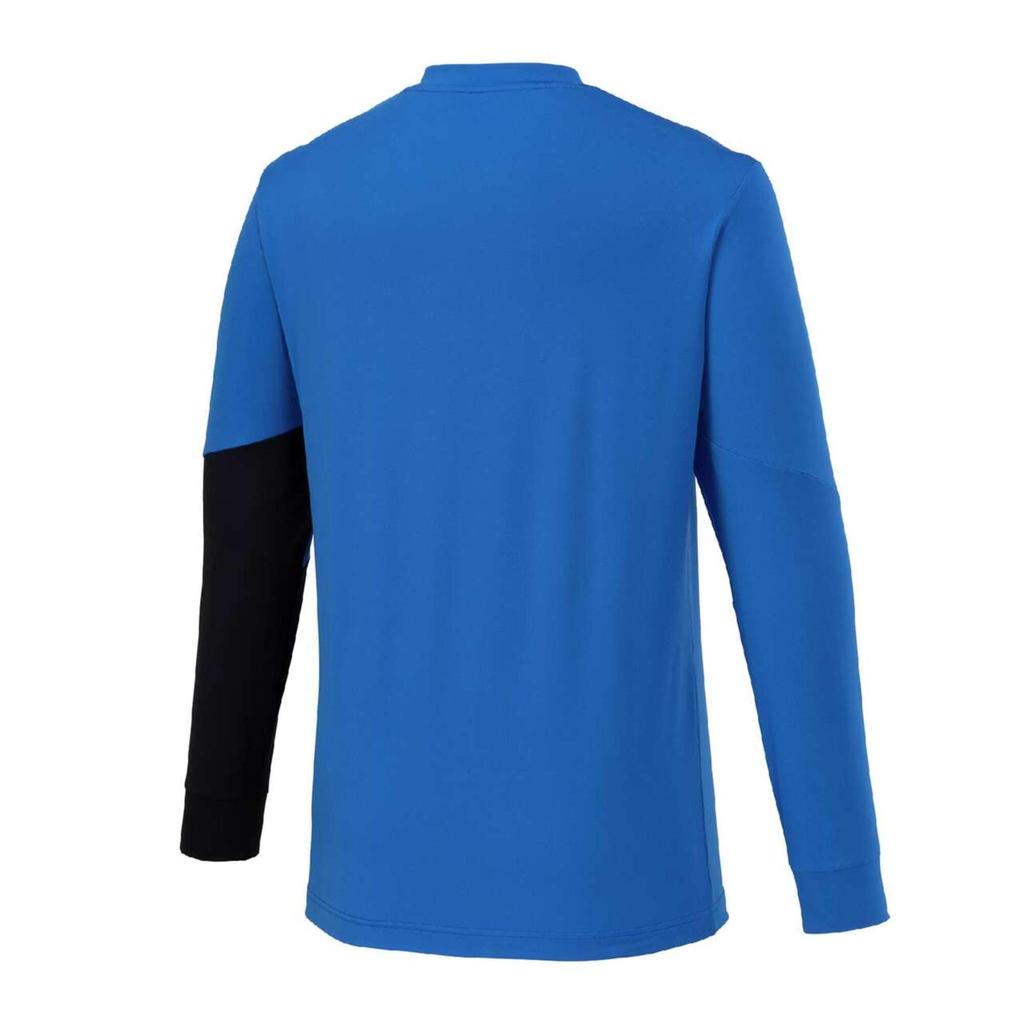 Mizuno Tennis Light Easy To Move Blue X Black Sweatshirt, 62MCB511, Moisture-Wicking, Quick-Drying, In,