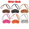 Glasses Case Portable Neck Hanging Soft Leather Scratch Wear Resistant Glasses Bags PU Leather Glasses Holder