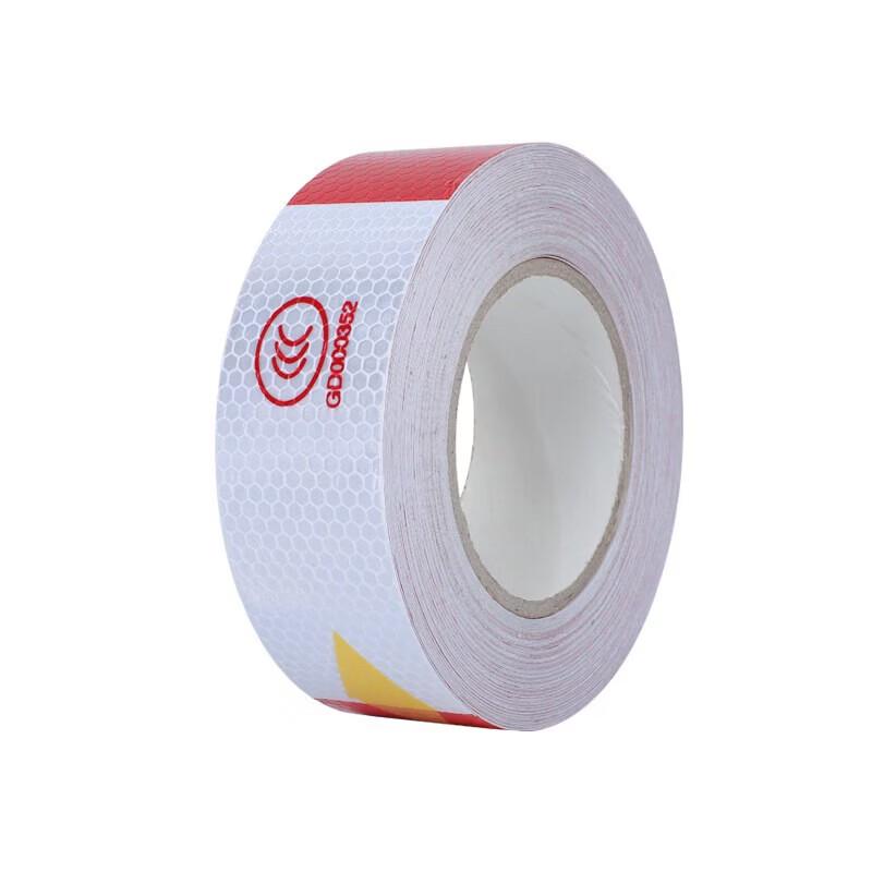 Fanpeng Red & White Reflective Safety Tape