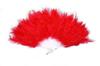 KitMall 8-Color Set of Fluffy Juliana Feather Fans, Perfect for Cosplay, Costumes, Disco, Bodycon, and Weddings (8-Color Set)