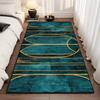 Modern Non-slip Decoration Bedroom Bedside Carpet Soft Easy Clean Entrance Door Mat Lint-free Large Live Room Rug Customizable