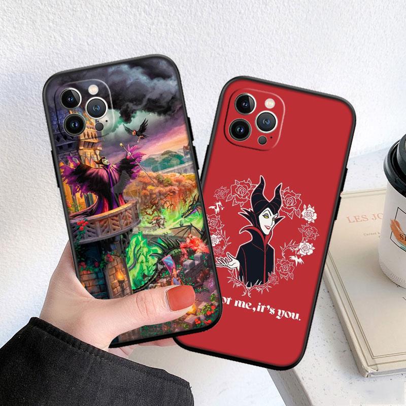CJ76 Maleficent Soft Shell Phone Case for OPPO A3 Pro A72 A74 A76 A77 A77S A78 A79 A94 A95 A18 A40M A58