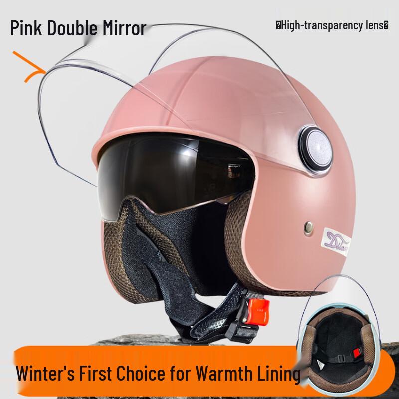 

Lishi L012 Double Visor All-Season Motorcycle Helmet One Size