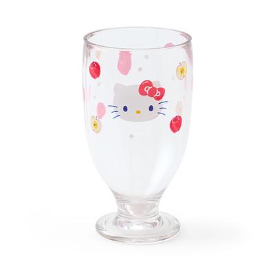Footed Hello AS 313165 (SANRIO) Cup, Kitty, Resin, Capacity Approx. 345ml,
