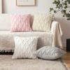 Plush Pillow Cover Nordic Cushion Cover for Sofa Living Room 45*45 Decorative Pillows Solid Color Home Decor