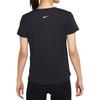 Nike T Shirts Women's Black Crew Neck Moderate DR7570-010