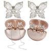Strass-Schmetterling Ohrhörer-Anhänger für offene kabellose Ohrhörer Elegantes Design für den täglichen Gebrauch