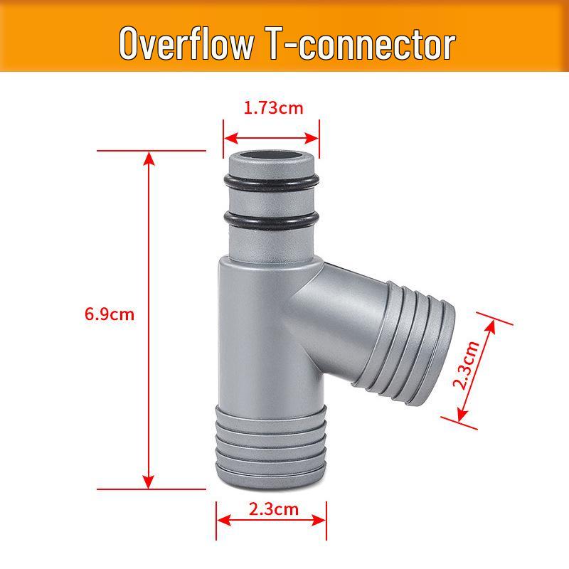 Universeller Küchen- & Badezimmer-Ablaufkorb-Filter - Geruchshemmendes T-Stück-Ablaufzubehör