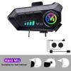 Y10 Pro Max Motorcycle Helmet Headset Bluetooth 5.3 Hands Free Ipx6 Waterproof 2000Mah Moto Wireless Earphone Support Voice