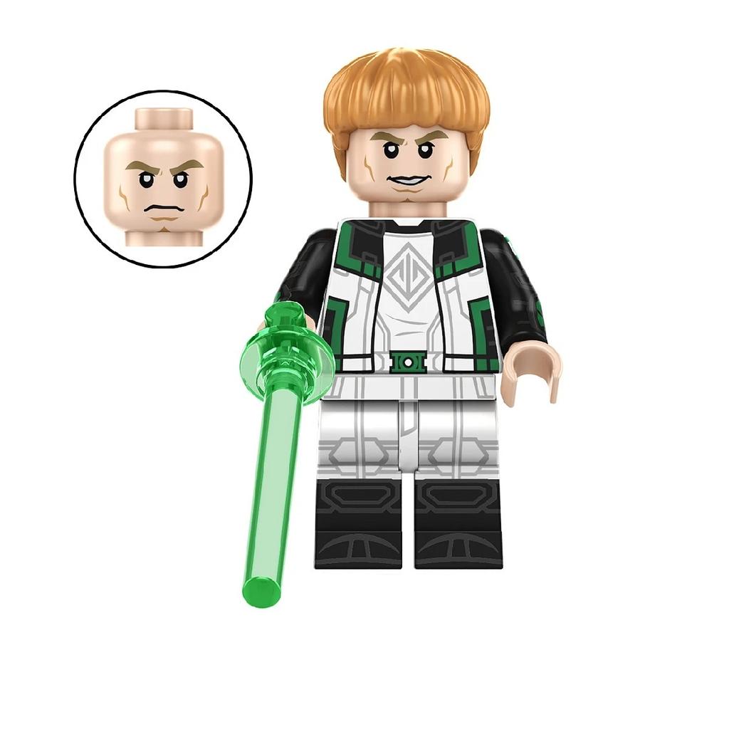 Eagle Girl Assembling Building Blocks Figure Children's Educational Toy Gift