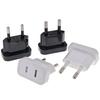 1Pcs Usa Japan To South Korea Russia Europe European Regulation Charge Converter 2.5A Us To Eu Plug Outlet Power Socket Adapter
