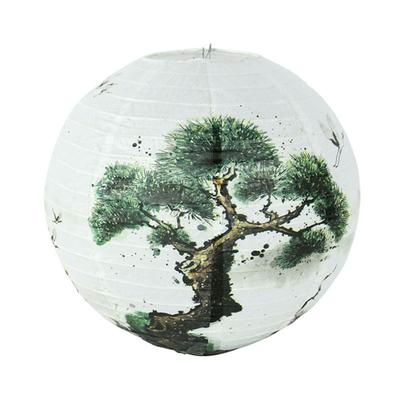 Fair Decoration Hanfu Matching Mid-autumn Festival Festival Party  Gifts Lampshade Flower Lantern Paper Lantern Round Lamp