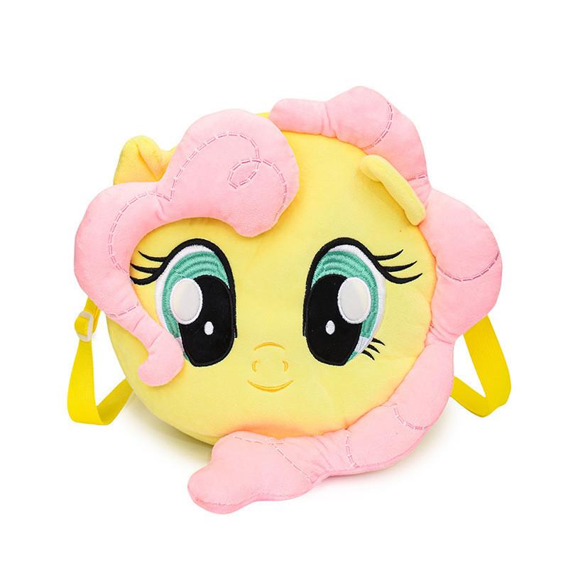 Little Pony My Cartoon Plush Crossbody Bag Anime Peripheral Child Shoulder Bag