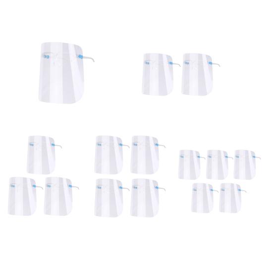 Anti-Splash Face Shield with Frame Anti-fog Cooking Mask Clear Goggles Full Face Protection Reusable Transparent Face Mask for Kitchen Use