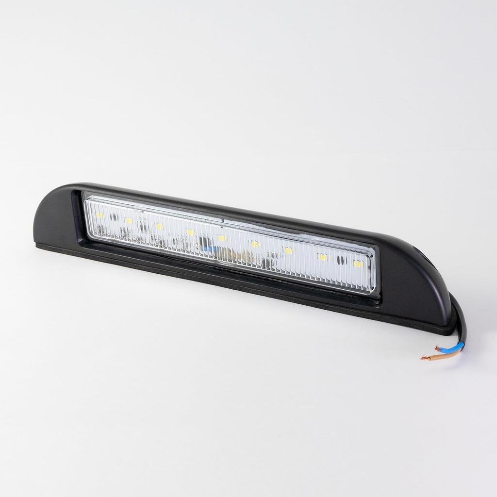 THD LED License Plate Light with Weight Voltage Wattage Vehicle Inspection Safety Standard Trailer Boat Trailer E-mark, 90g, DC12, 3W, Compliant,