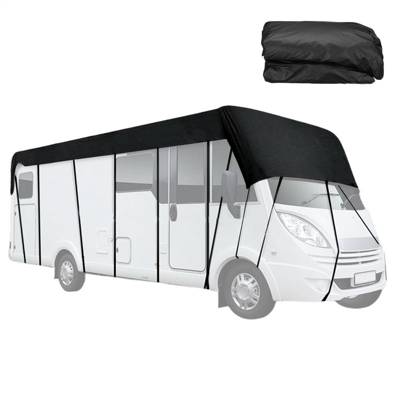 Waterproof RV Roof Covers 210D Oxford Cloth RV Covers 6.5x3 M RV Sun Protection Car Covers Caravan Roof Rooftop Tarpaulin