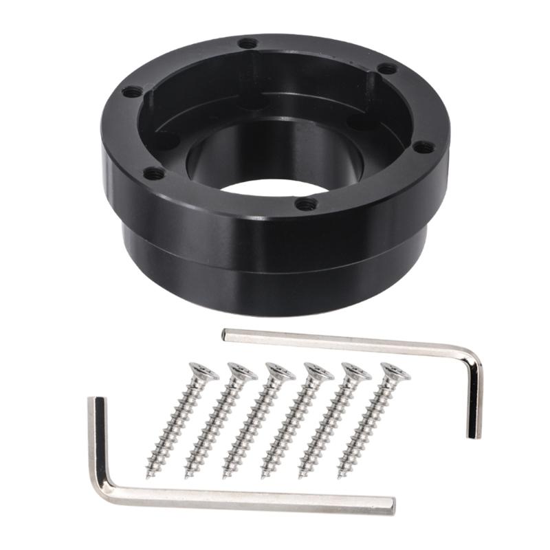 Metal Steering Wheel Adapter Plate Car Wheel Hub Adapter Racing Wheel Accessory