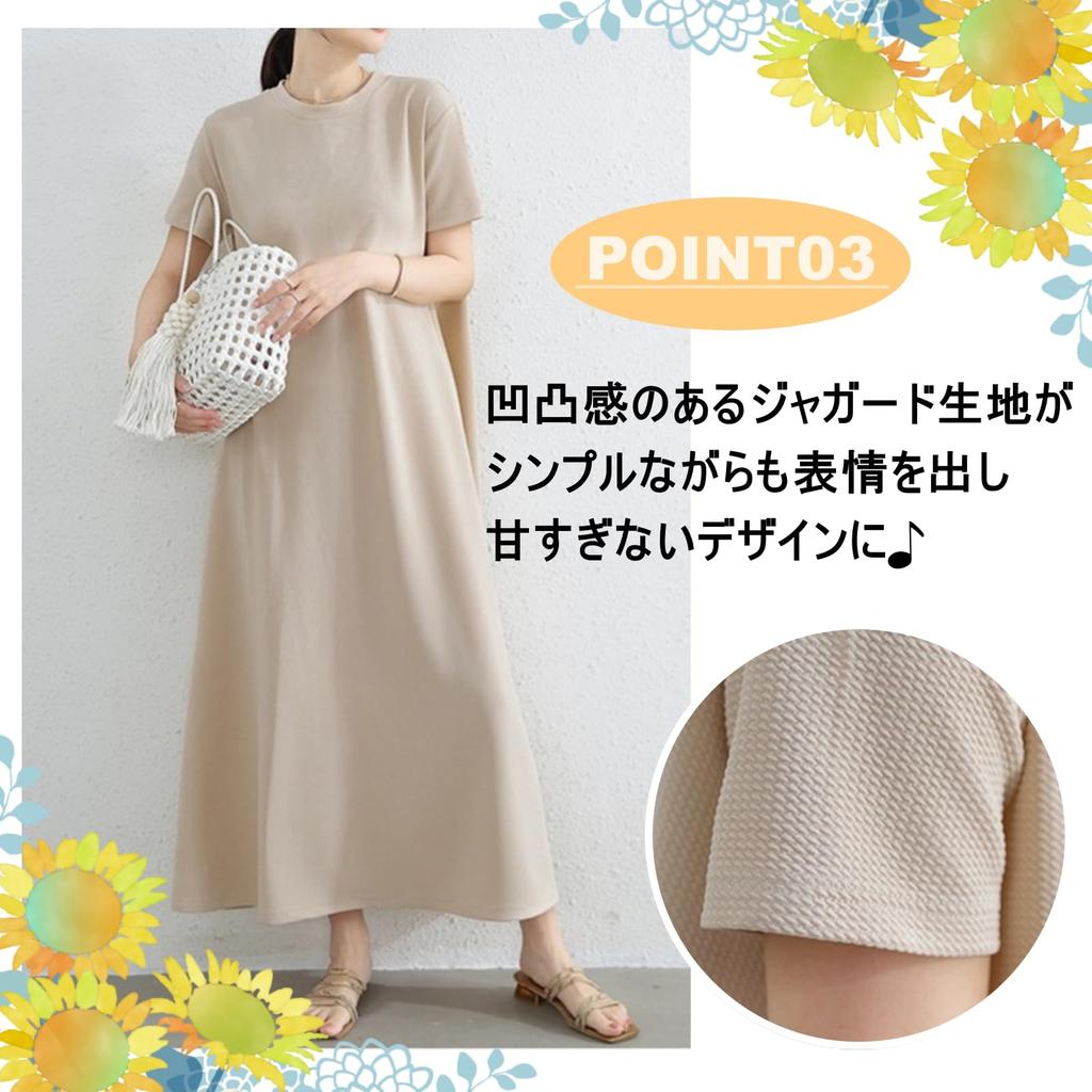 Loose Short Maxi Summer [link bleu] Women's T-shirt Dress, Long, Fit, Sleeve, Length, Simple, Figure-Flattering, Casual, Comfortable, (L, Gray)