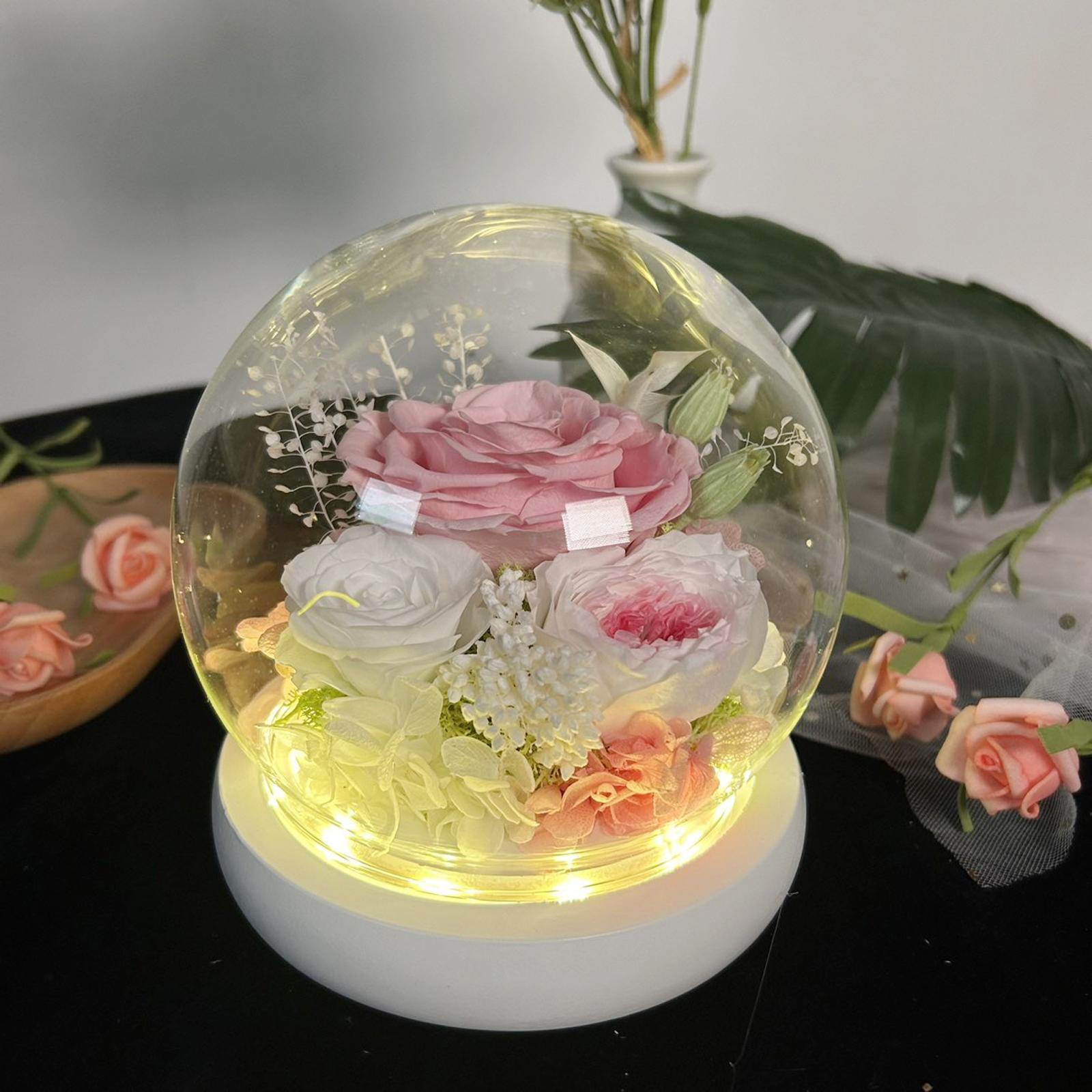 

Подарок на День матери, консервированные цветы, долгосрочные подарки с легкой гвоздикой, женские подарки для розовый