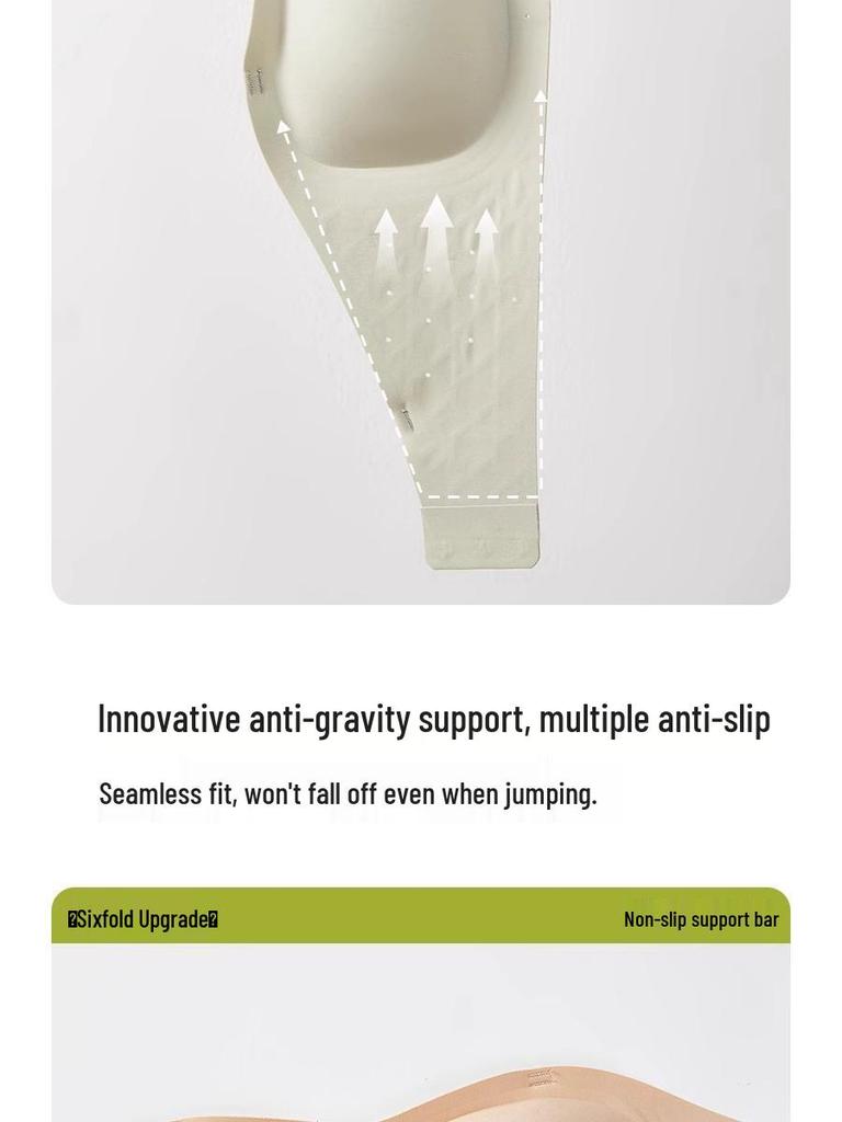 Naizhi Quality Seamless Strapless Bra - Thin, Non-Slip, Gathered, Wire-Free Invisible Design for Women