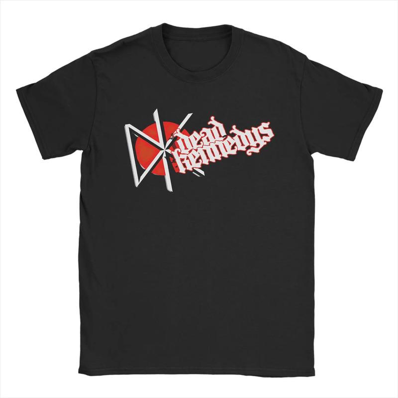 Camiseta Para Hombre Dead Kennedys Punk Band Funny 100% Algo S