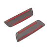 2 Black Daytime Running Light Covers for 2021-2024 Ford Bronco