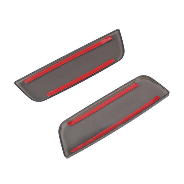 2 Black Daytime Running Light Covers for 2021-2024 Ford Bronco