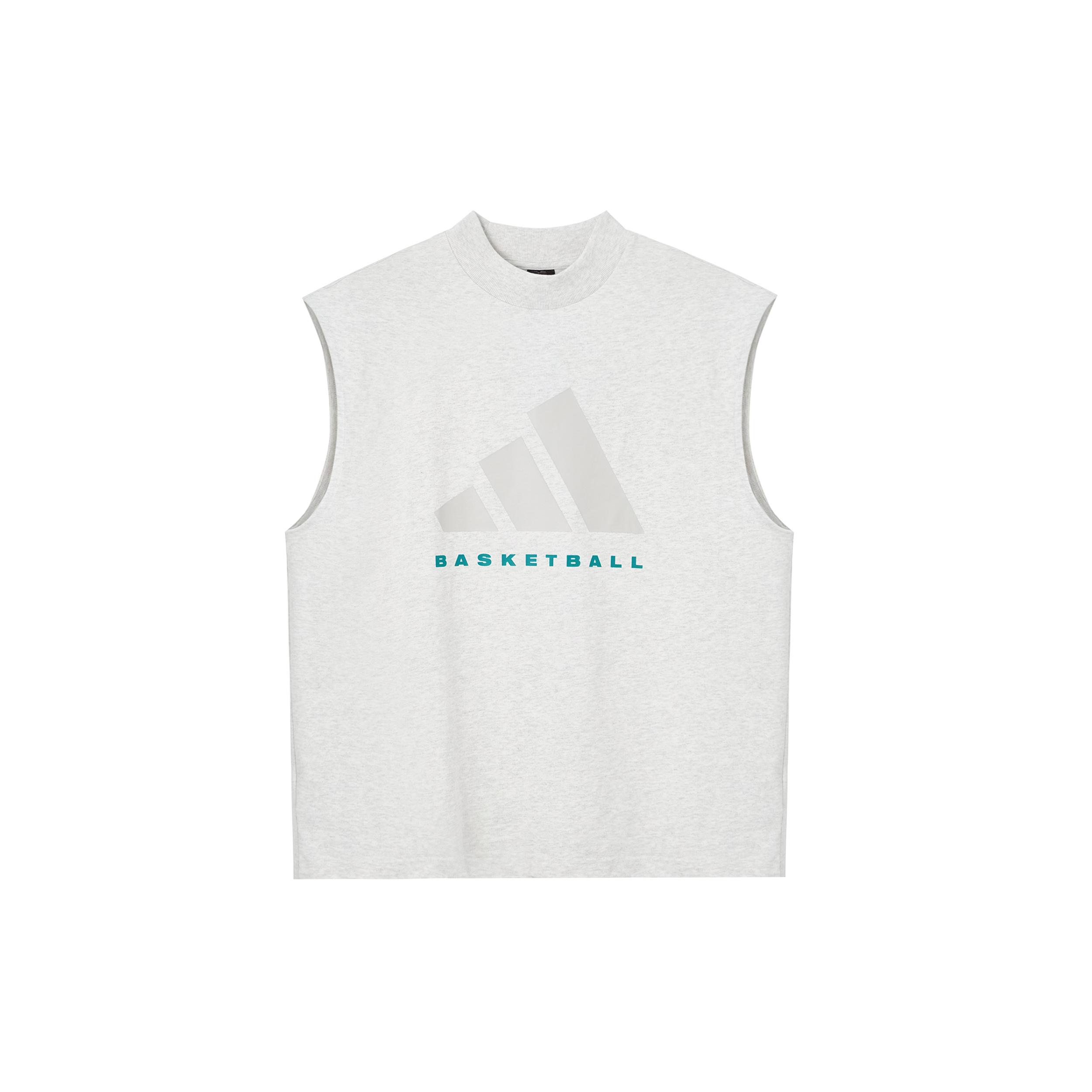 

New Adidas Free Shipping With AdiClub Adidas Basketball Sleeveless Tee Gender Neutral JI9120 XXL