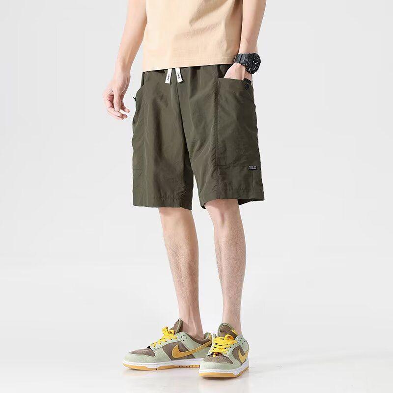 American Style Quick-Dry Summer Sports Shorts - Trendy Casual Loose Fit Five-Point Pants