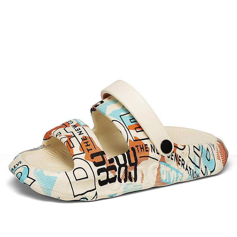Fashion 2024 New Summer Men's Sandals Casual Shoes EVA Light Sandals Outdoor Beach Flip-flops Fashion Wading Sandals Men's Shoes
