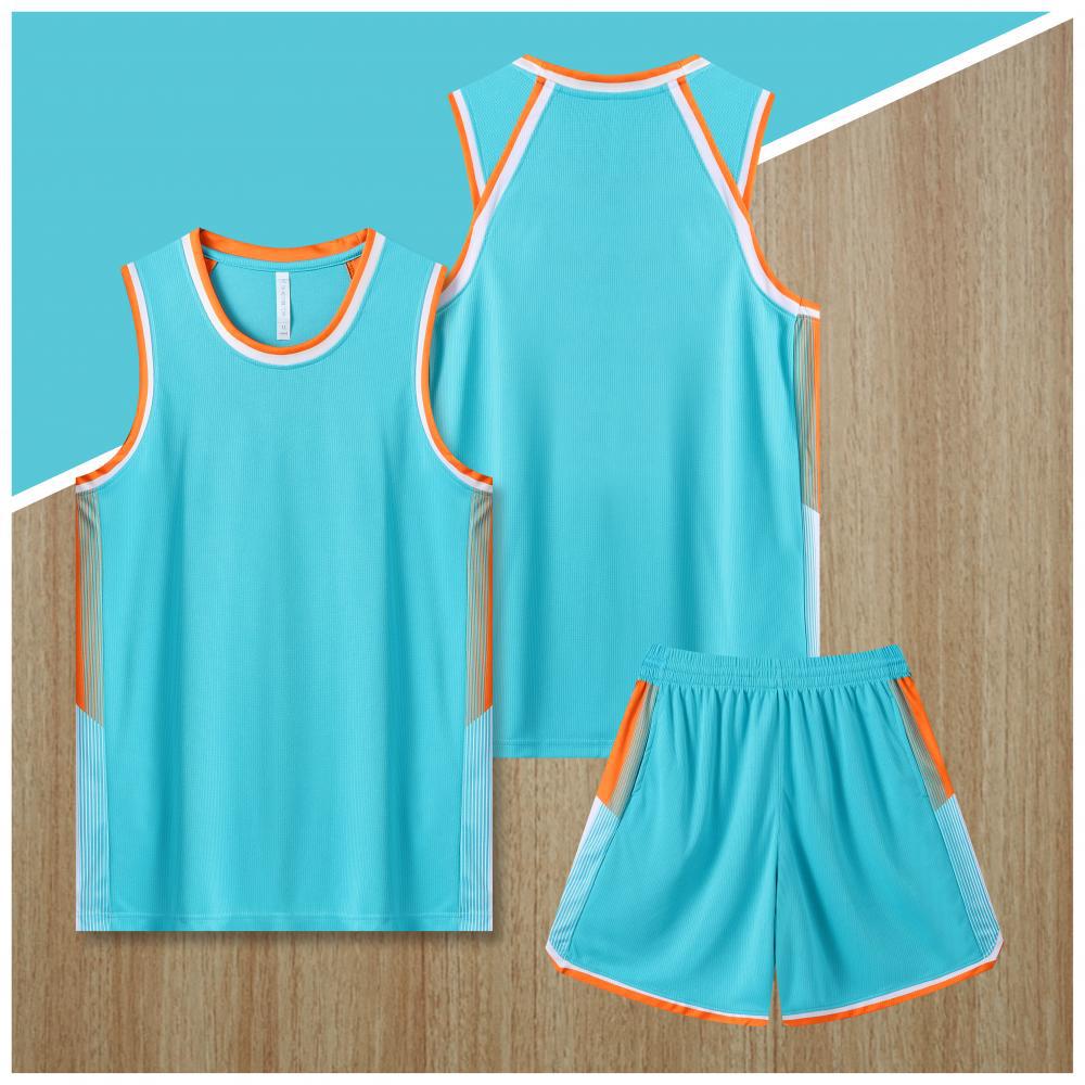 New basketball jersey set, student game training jersey, breathable jersey, sleeveless, loose and comfortable, one piece is sent on behalf of others.