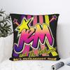 Kpop Jem and the Holograms Pillow Case  Soft Pillow Cover Cute Funny Pillowcases For Sofa Car Home Decor