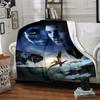 1Pc Avatar'S Ethereal Journey Blanket For Couch Bed Plush Cozy Fuzzy Blanket Super Soft Warm Blankets For Fall And Winter 0918278