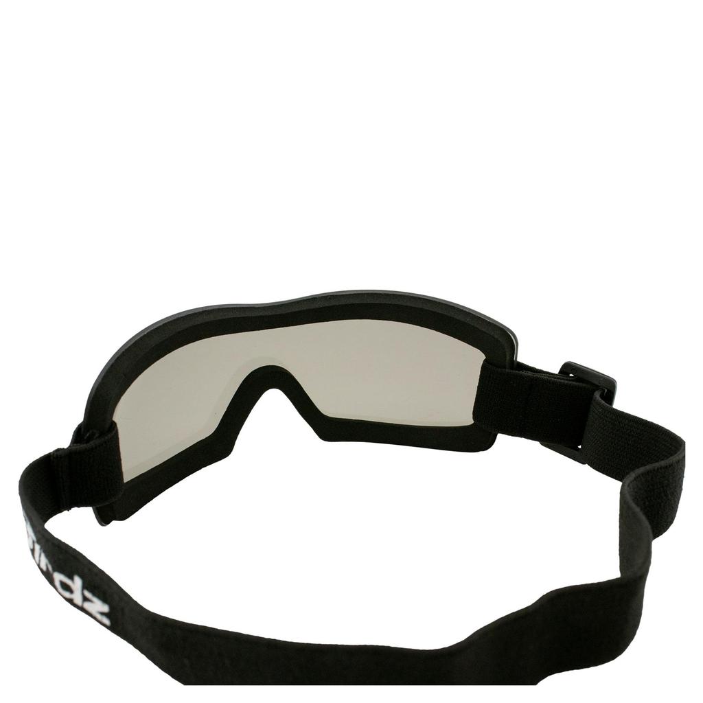 Birdz Wren Sports Goggles, Smoke Lens / UV400 & Anti-Fog / Helmet-Compatible (for Skydiving, Snowboarding, Motorcycle) WRENSM
