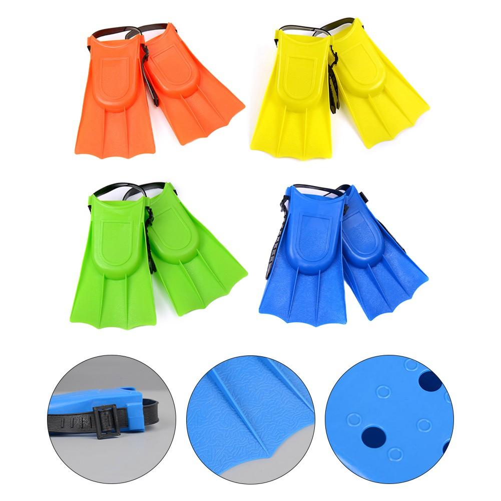 Adjustable Child Fins Diving Fins Swimming Fins Comfort Support For Diving