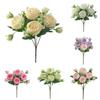 Artificial Peony Silk Flower Home Decor With Elegant Design Celebration Wedding
