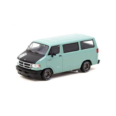 TARMACWORKS Dodge Van Light Green Finished Model 1/64 T64G-TL032-LG