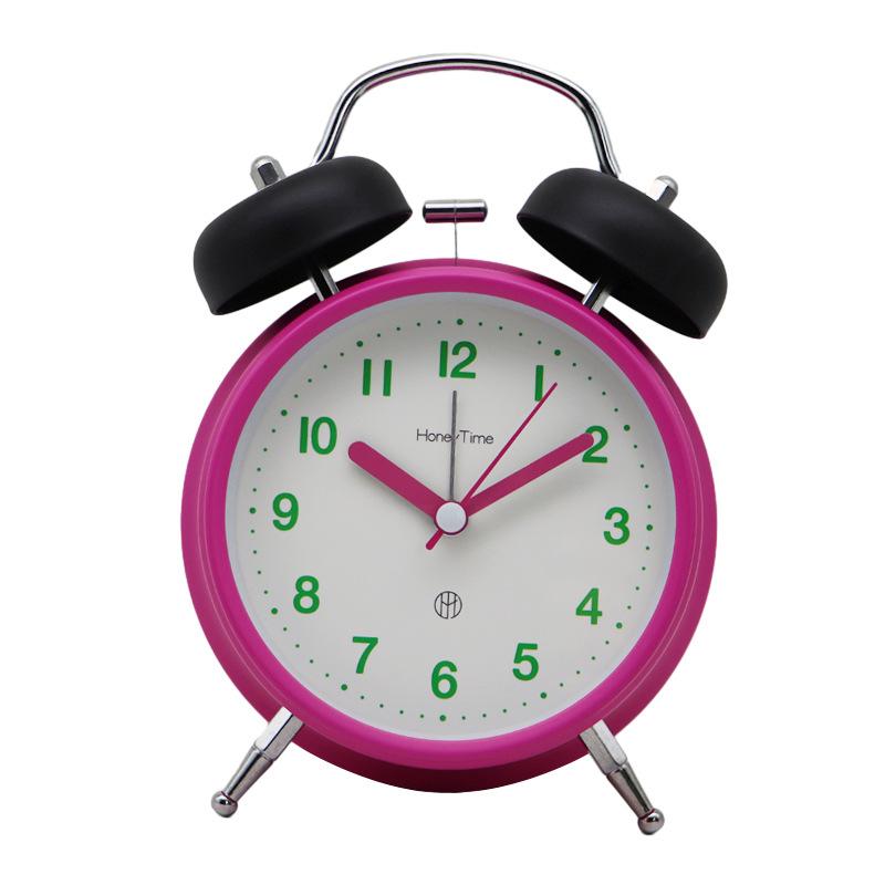 Children's Alarm Clock, Student-specific Wake-up Artifact, Boy and Girl Night Light, High-looking Small Clock, Desktop Silent Clock