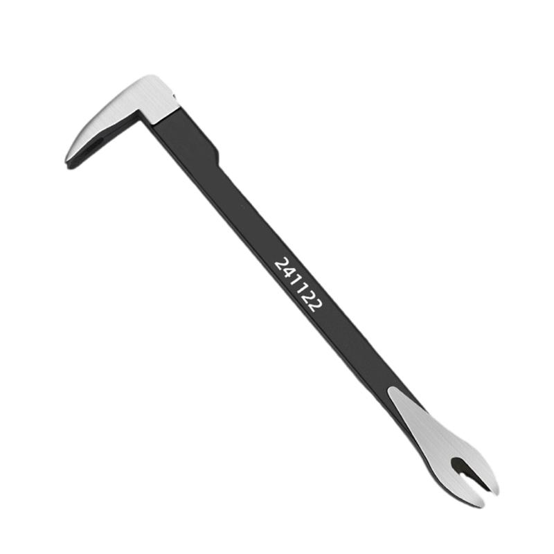 Heavy Duty Carbon Steel Demolition Extractor Tool with Leverage Design for Effortless Delicate Woodworking Nail Removal