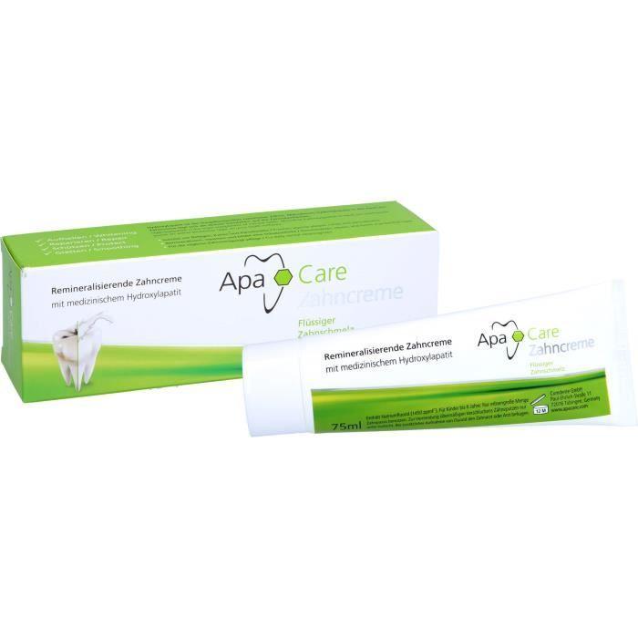 Dentifrice - ApaCare - Gel pour les dents - 75 ml - Soin des gencives - Produit cosmétique