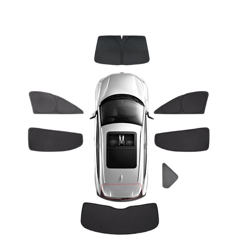 Luxeed R7 Auto-Sonnenschutz: Blickdichte Vollabdeckung für Seitenfenster