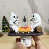 New Ghost Campfire Flashing Insert Wall Night Light, Ghost Fire Marshmallow Luminous Gift