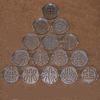 6.0cm Pure Copper Binaear Incense Seal DIY Household Hit Tuo Hit Seal Incense Burner Incense Printing Incense Mold Incense Tool