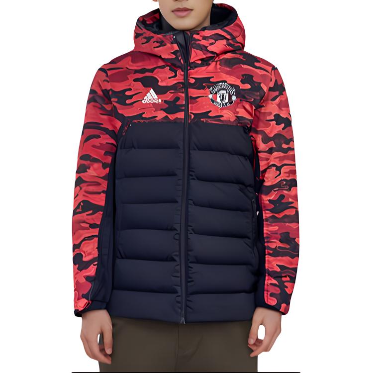 Adidas Down Jacket Men's Black Red FR3871