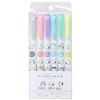 Kamio Japan ZEBRA Mildliner 6 Color Set (301796 Snoopy)