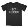 2026 Britische Hard Rock Band Def Leppard Grafikdruck T-Shirt Damen Herren Locker Lässig Oversized Oberteil Rundhals Baumwolle Weich Sommer Neues T-Shirt Kurzarm