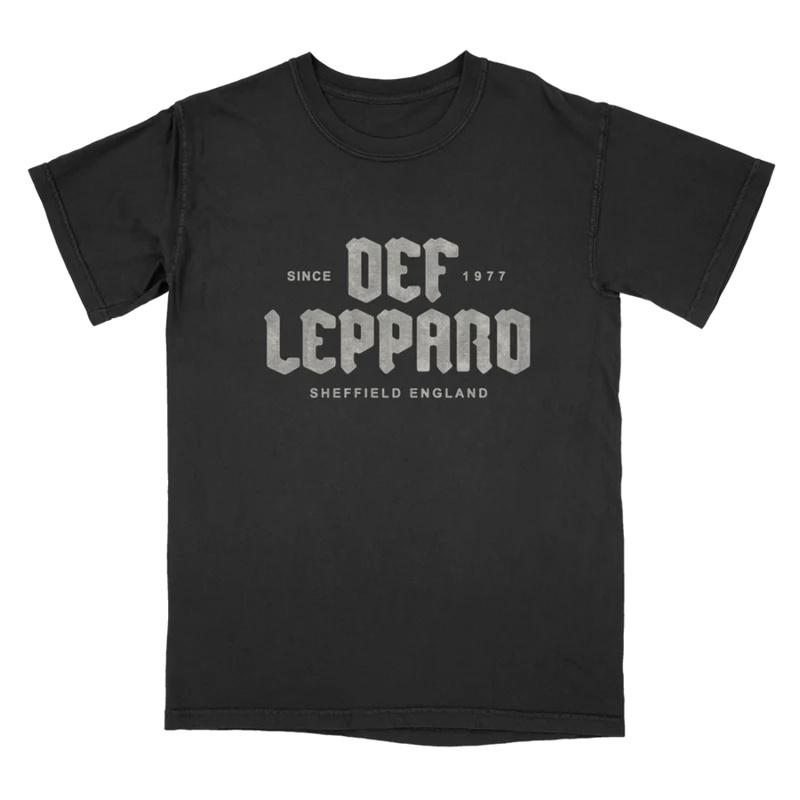 2026 Britische Hard Rock Band Def Leppard Grafikdruck T-Shirt Damen Herren Locker Lässig Oversized Oberteil Rundhals Baumwolle Weich Sommer Neues T-Shirt Kurzarm