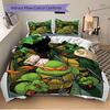 3pcs Turtles Bedding Set. Soft and Comfortable with No Core Included (1x Duvet Cover + 2x Pillow Covers) yy251031069